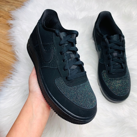 black glitter af1